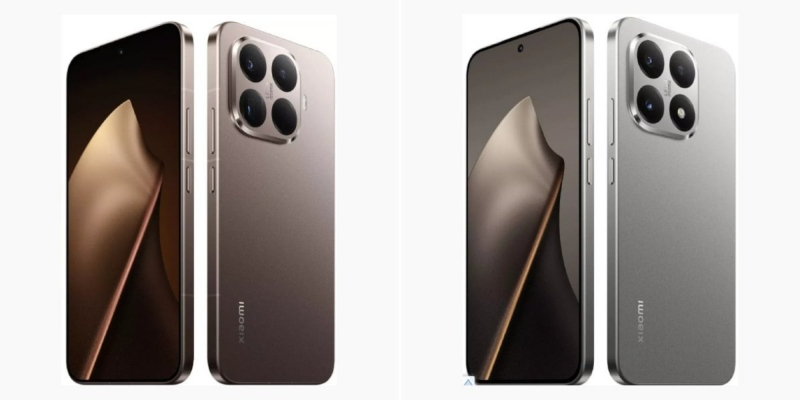 В Сеть утекли рендеры и характеристики смартфонов Xiaomi 15T