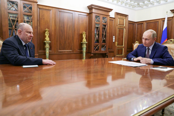 Потанин рассказал Путину, что &ldquo;Норникель&rdquo; полностью покрывает потребности РФ в редких металлах