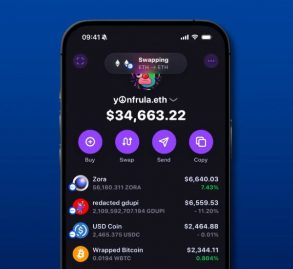 Эфириум-кошелёк Rainbow проведёт первый airdrop криптовалюты
Эфириум-кошелёк Rainbow проведёт первый airdrop криптовалюты