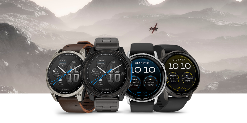 Garmin представила авиационные часы с мощным фонариком &mdash; D2 Air X15 и D2 Mach&nbsp;2