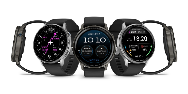 Garmin представила авиационные часы с мощным фонариком &mdash; D2 Air X15 и D2 Mach&nbsp;2